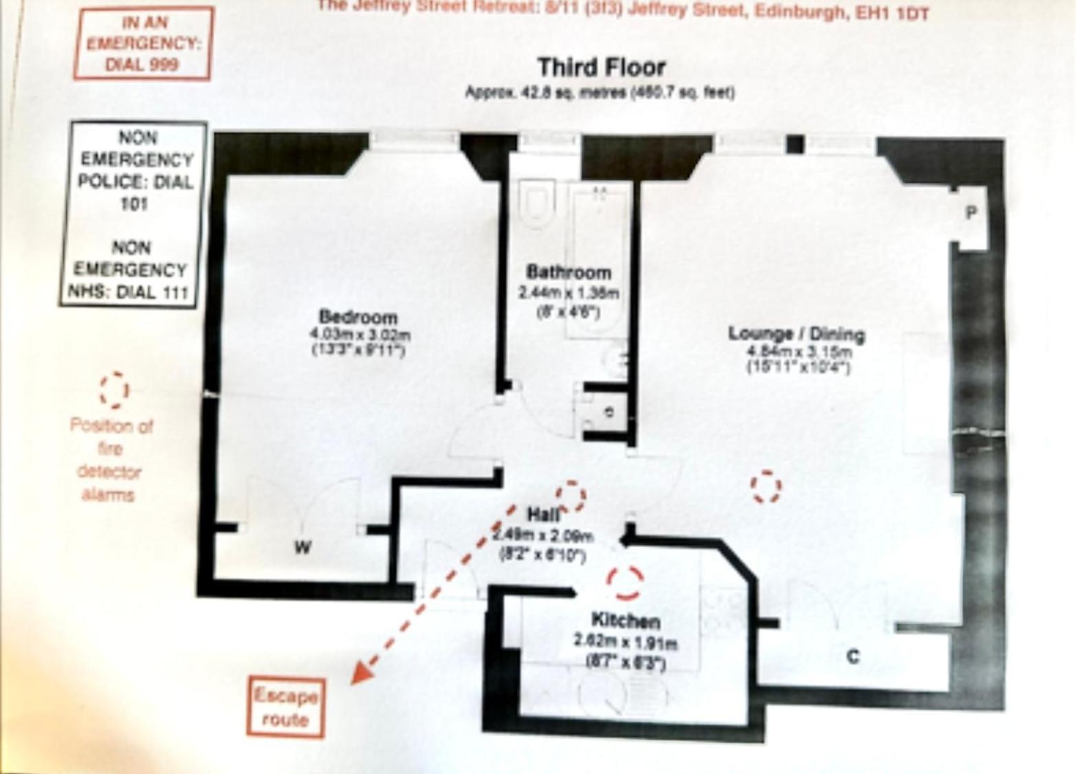 Apartamento The Jeffrey Street Retreat Edimburgo